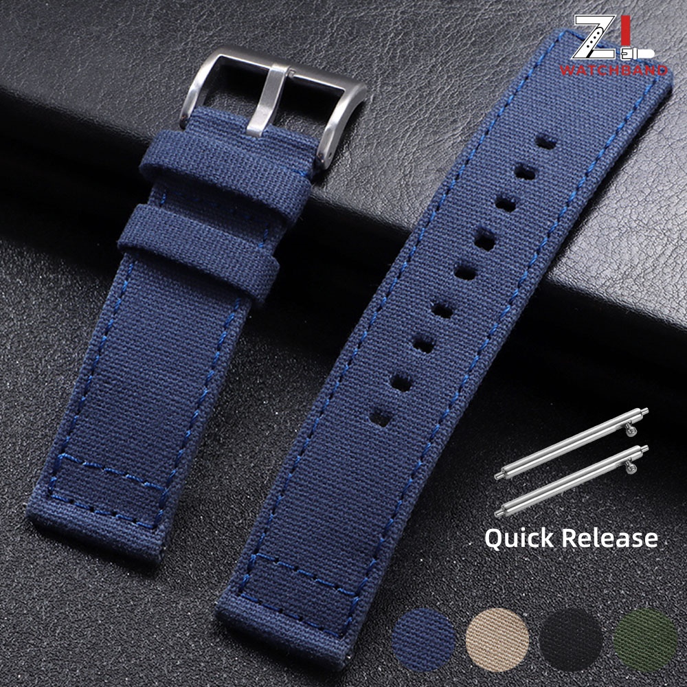 Canvas Strap Watch - Correa de nailon para reloj de