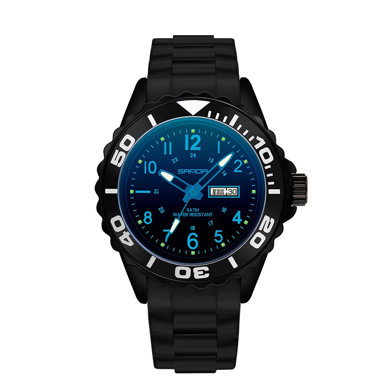 Silicone Band Women - Sanda-Reloj de pulsera de silicona para