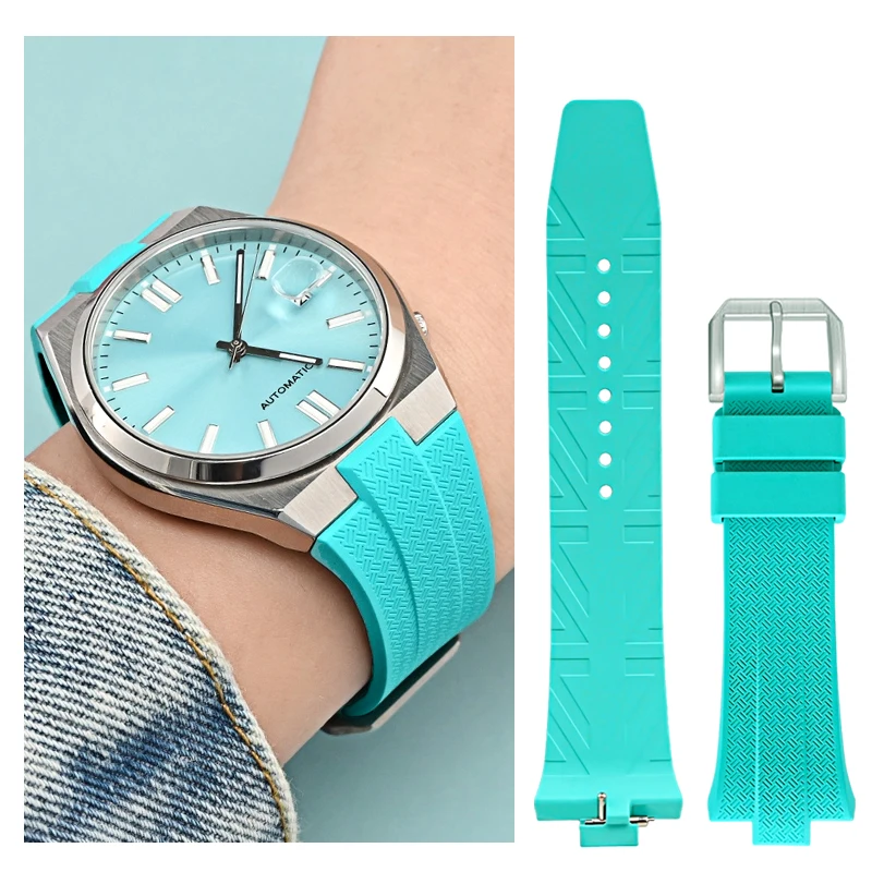 Citizen Watch Tsuyosa - Correa de reloj de caucho fluorado
