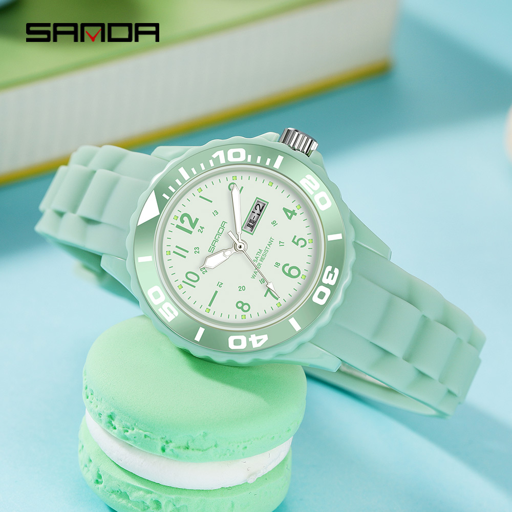 Sanda-Reloj de pulsera de sili - Silicone Band Women reseña y precio