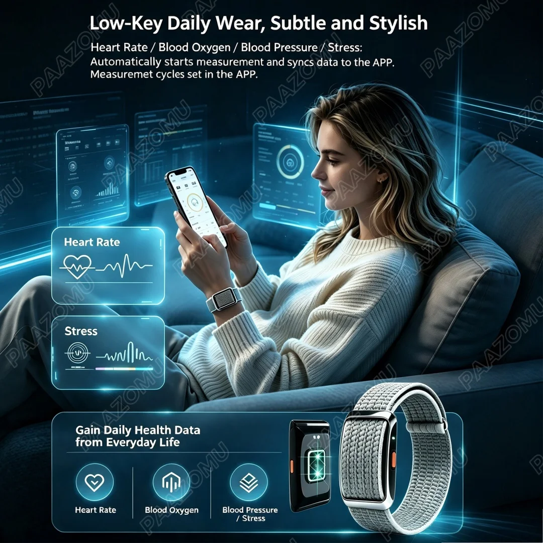 2026 Nuevo Monitor de Salud y  - Canvas Strap Watch reseña y precio