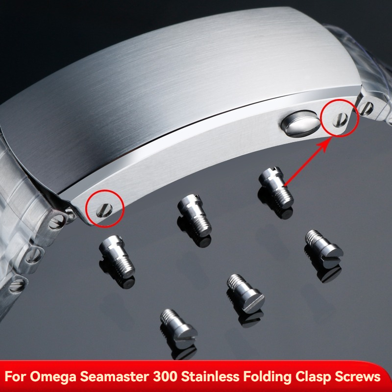 Tornillos de cierre plegable d - Omega Watch Seamaster reseña y precio