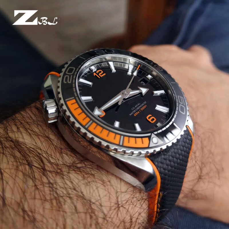 Correa de goma de nailon para  - Omega Watch Seamaster reseña y precio