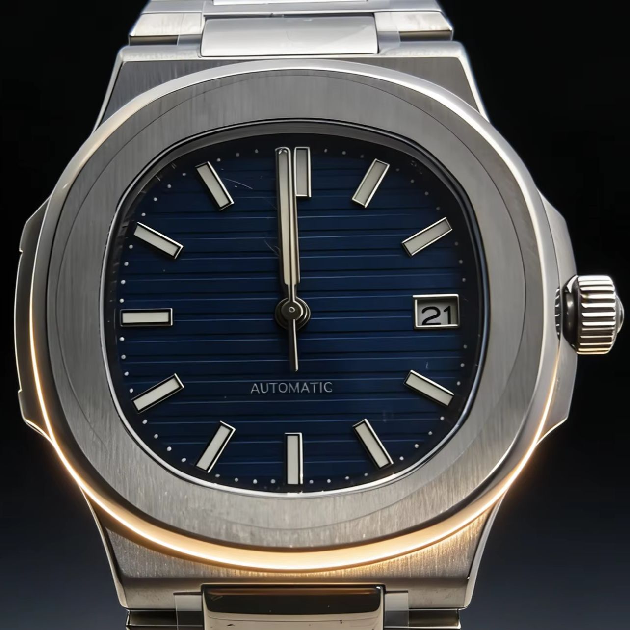 Reloj mecánico automático NH35 - Patek Philippe Watch Nautilus reseña y precio