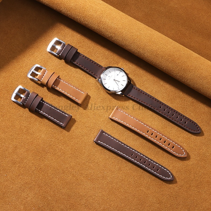 Correa de cuero de 20mm y 22mm - Canvas Strap Watch reseña y precio