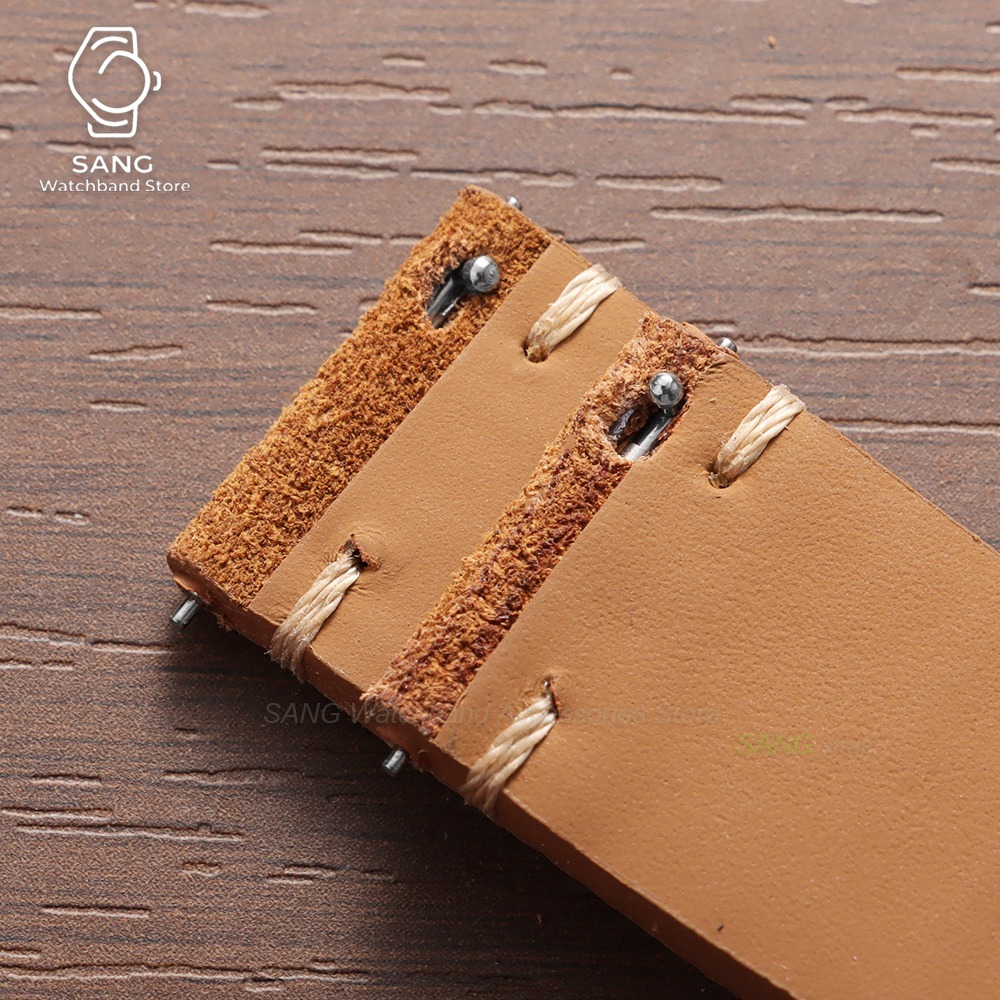Correa de cuero de gamuza de l - Leather Strap Quick Release reseña y precio