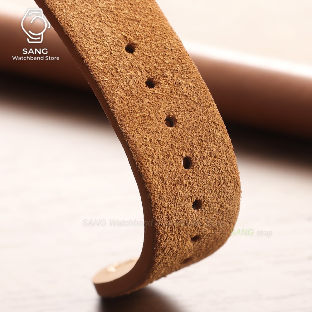 Correa de cuero de gamuza de l - Leather Strap Quick Release reseña y precio