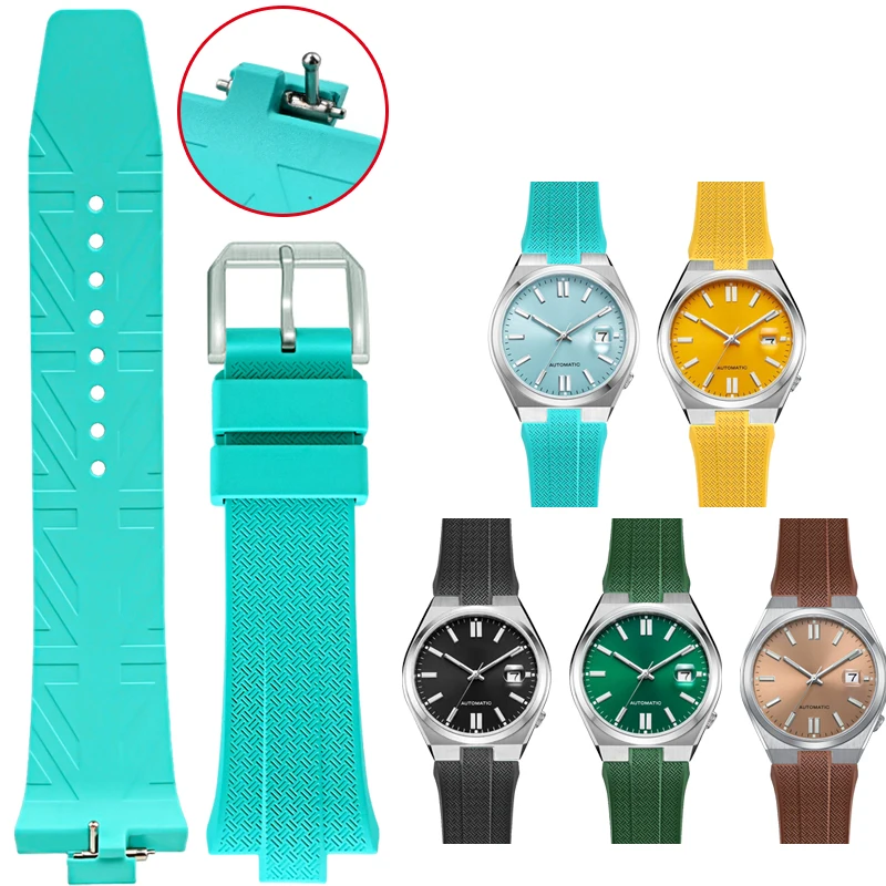 Correa de reloj de caucho fluo - Citizen Watch Tsuyosa reseña y precio