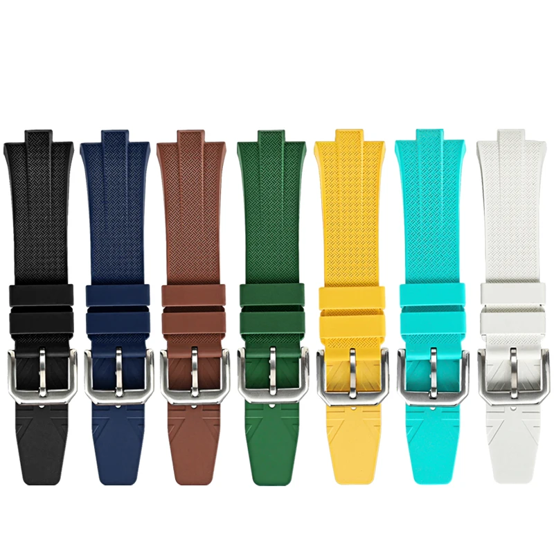 Correa de reloj de caucho fluo - Citizen Watch Tsuyosa reseña y precio
