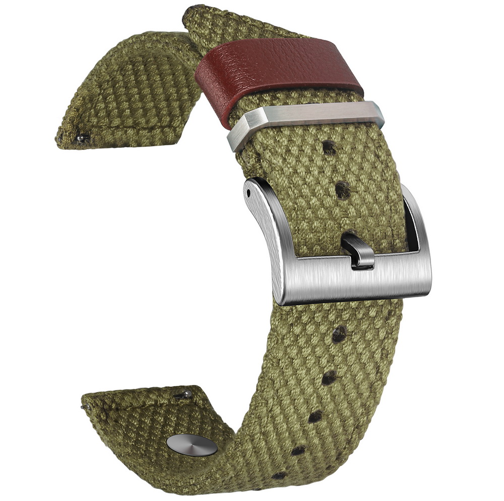 HEMSUT Correa de reloj de libe - Canvas Strap Watch reseña y precio