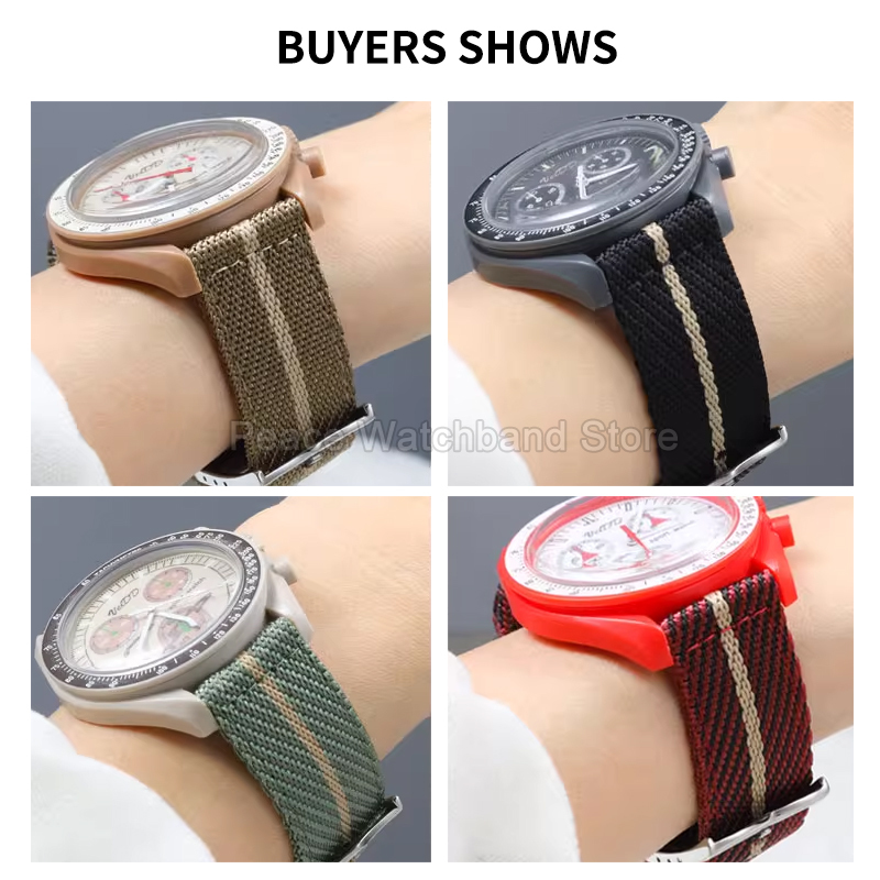 Pulsera de nailon de 20 a 22mm - Nato Strap Nylon reseña y precio