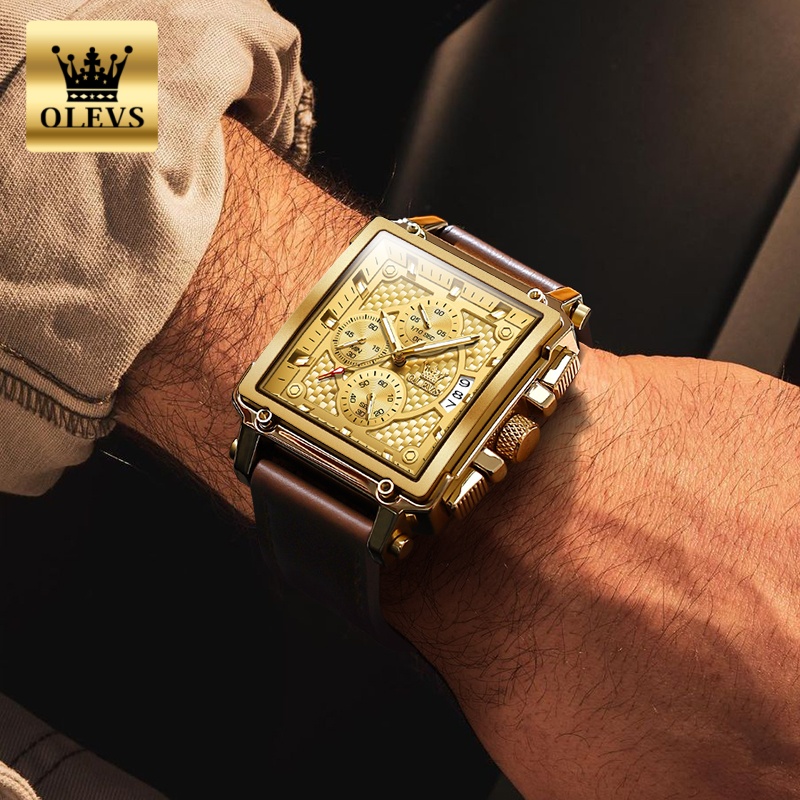 Relojes de hombre de la marca  - Leather Watch Band Men reseña y precio