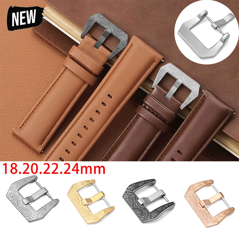 Hebilla de correa de reloj de  - Leather Watch Band Men reseña y precio
