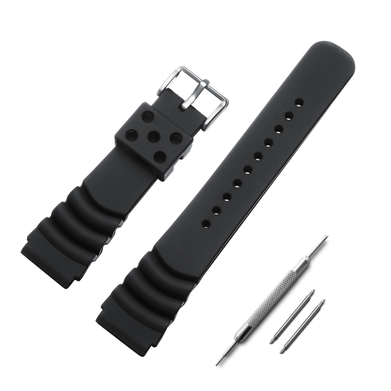 Correa de reloj ADDIESDIVE de  - Rubber Strap Diver reseña y precio