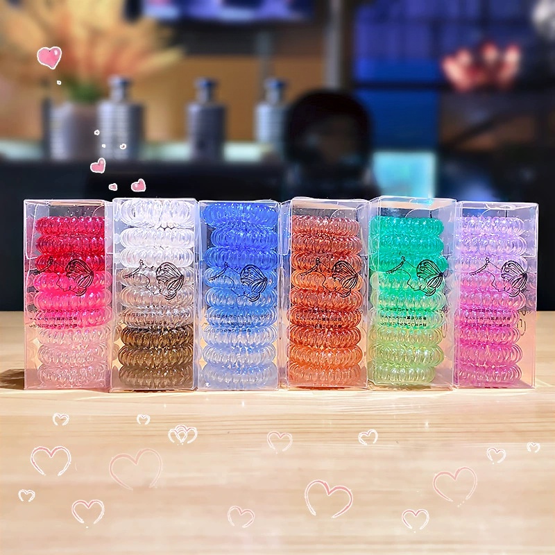 9 unidades/caja, gomas elástic - Silicone Band Women reseña y precio